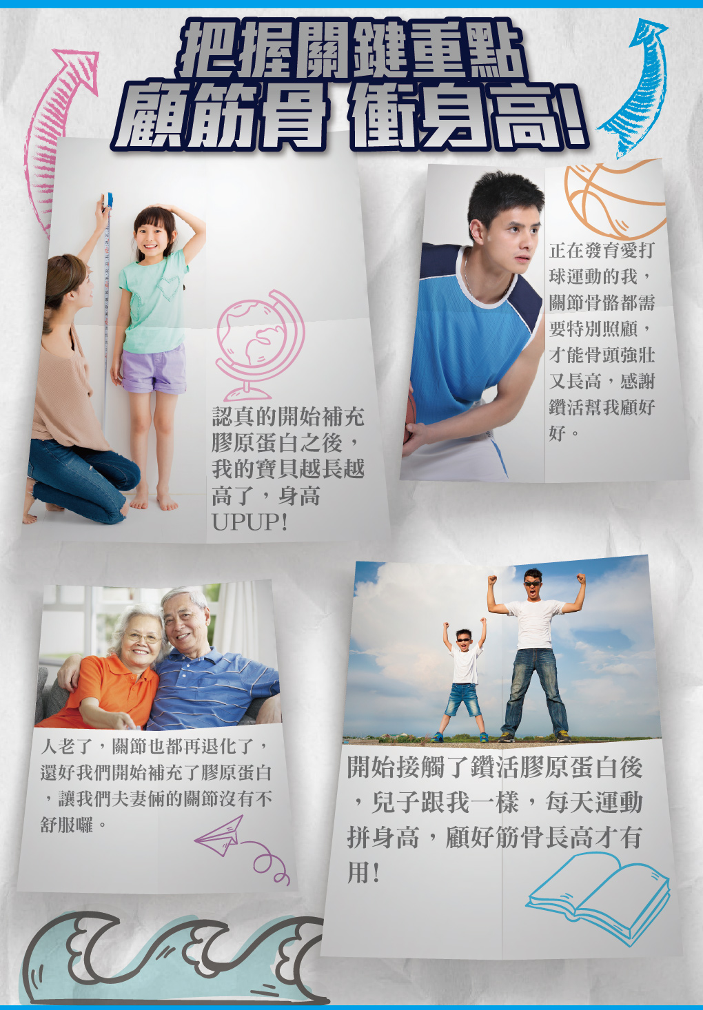 我愛簡單購 IEasyShopping 【GreenKey】鑽活膠原蛋白粉6盒