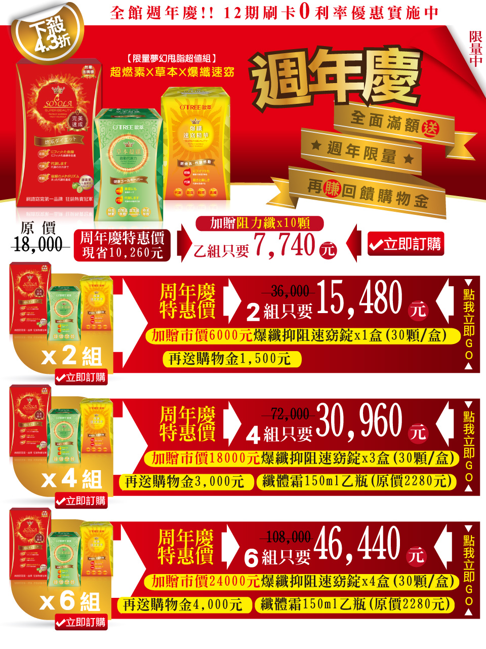 我愛簡單購 IEasyShopping 【SOSOLA】超燃素+爆纖速窈精華+草本超纖膠囊